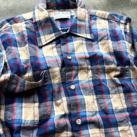 True‎ Vintage Button Up Flannel Shirt - Picture 2 of 4